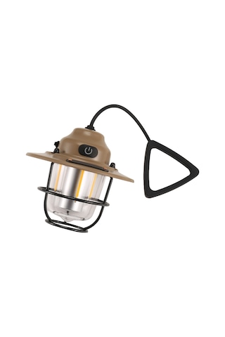 Açık Hava Aydınlatma Kamp Işıkları Şarj Edilebilir El Işıkları Khaki Haki