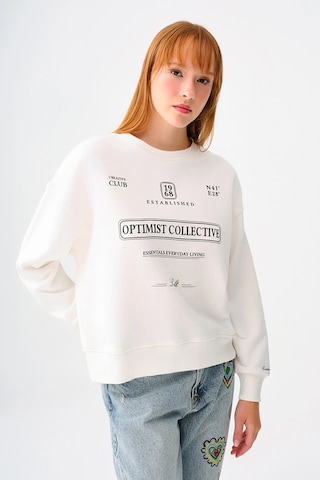 Loft Kadın Sweatshirt Lf2038202 Ekru