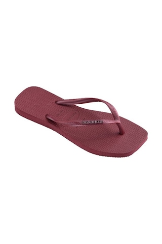 Havaianas Square Logo Metallıc Parmak Arası Terlik 4148257 9339 Amarant Rengi