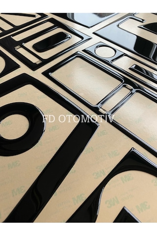 Fiat Albea , Palio Torpido, Konsol, Trim, Göğüs Kaplama Seti Piano Black Renk