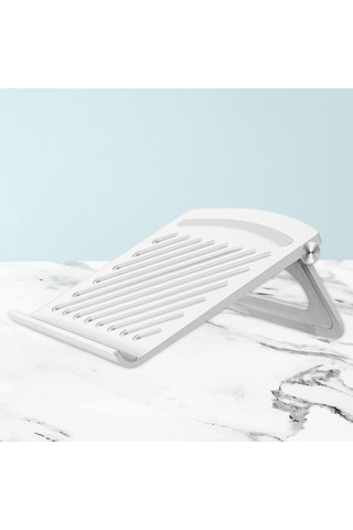 Homyl Katlanabilir Dizüstü Bilgisayar Standı Ofis Ev Beyaz