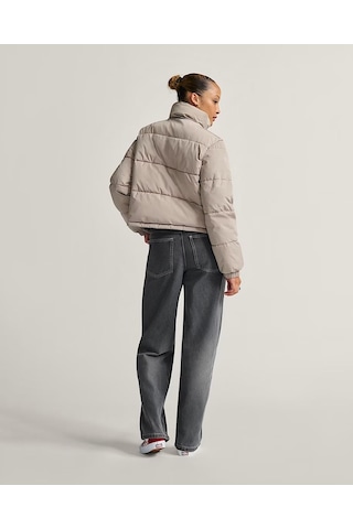 Vans Mte Aubrey Primaloft Puffer Kadın Yavruağzı Mont - Vn000hjv Yavruğzı