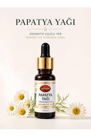 Papatya Yağı 20 Ml Aromatik Uçucu Yağ Rahatlatıcı Koku Difüzör Buhurdanlık Kullanımı