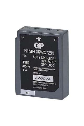Gp T192 3.6 Volt 600mah Lg-sony Bpt40 Telsiz Telefon Pili