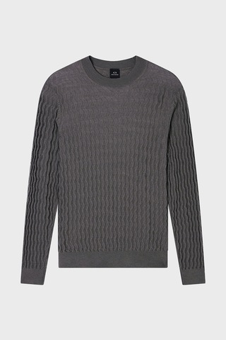 Armani Exchange Erkek Kazak Xm001560 Af11982 F8034 Gri Gri