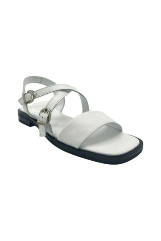 Kemal Tanca 874 K-201 Kadın Sandalet Beyaz