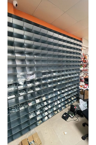 Zargana 4 Gözlü Modüler Galvanizli Metal Avadanlık - Kaynaksız Endüstriyel Tasarım