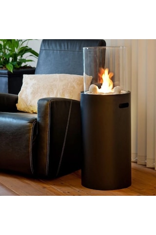 Starfire Torch Bioethanol Taşınabilir Şömine Siyah