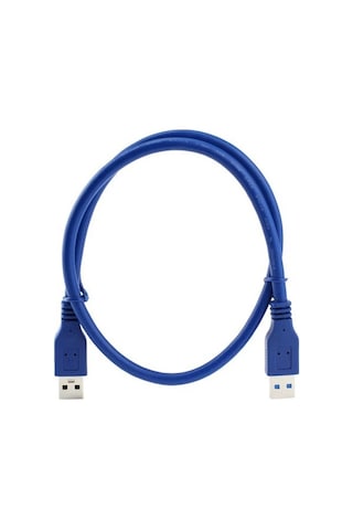 Alfais 5253 Usb 3.0 Erkek Erkek Ara Bağlantı Kablosu Uzatma Ekleme 1 Metre
