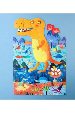 Londji My T-rex Puzzle Canlı Renkler