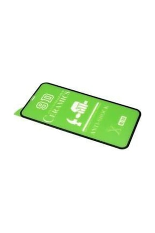 Apple Uyumlu iPhone 11 Pro Max Ve Xs Seramik Flexible Nano Cam Tam Kaplayan Full Ekran Koruyucu