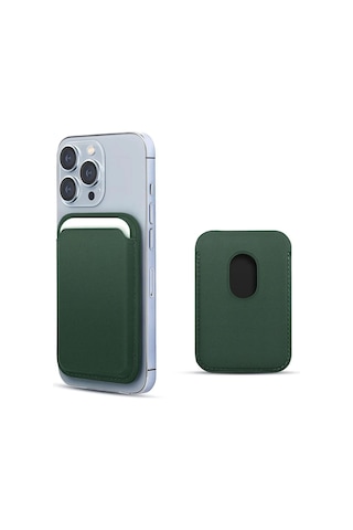 Forzacase İphonelar İle Uyumlu Magsafe Deri Cüzdan Kartlık Fc098