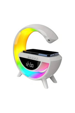 Nrzsnt Kablosuz Bluetooth Hoparlör Rgb Aydınlatmalı Çoklu Medya Destekli