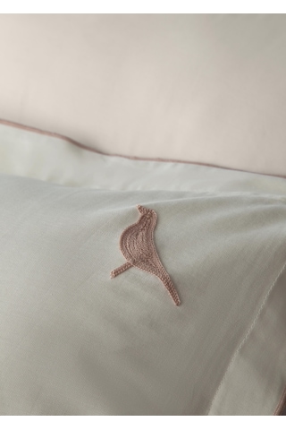 Tek Kişilik Pure Blush Nevresimli Pike Seti Pembe