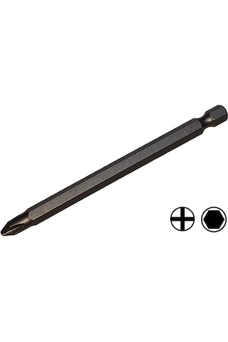 Tomax Yıldız Mıknatıslı Manyetik Bits Matkap Ucu Pozidriv Pz2x100