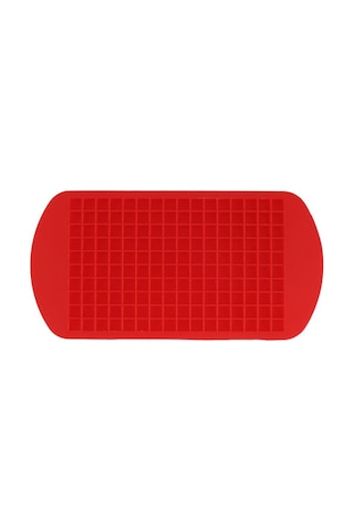 Konesam Kırmızı 160 Hücreli Silikon Buzluk Kalıbı - 1cm Küçük Kare Mini Buz Formu, Yemek Grubu, Esnek, Çabuk Dondurma, Yıkama Kolay Çok Renkli