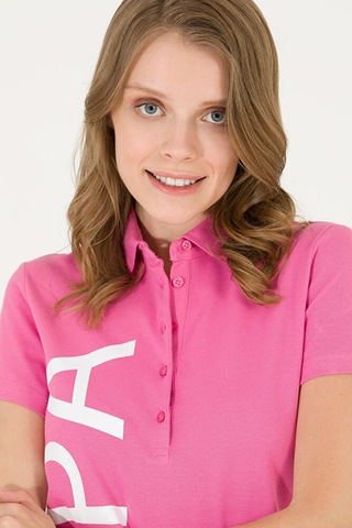 U.S. Polo Assn. Kadın Polo Yaka Tişört 50262939-vr033 142331