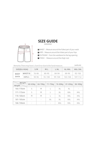 Arsuxeo Baggy Şort Bisiklet Bisiklet Pantolon Nefes Xl Siyah