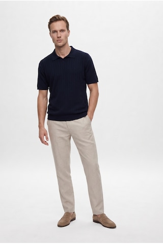 D'S Damat Ds Damat Comfort Fit Bej Keten Karışımlı Chino Pantolon 6hc03ort01350