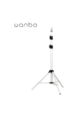 Neevoyu Wanbo Projeksiyon İçin Evrensel Ayarlanabilir Tripod: 3 Bölüm, 30-170cm Yükseklik, 360 Görünüm Açısı, Beyaz Spcc Çelik