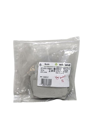 Wieland Wkfn 16 / 35 İçin Nihayet Plakası - 10 Adet