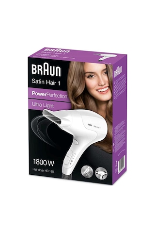 Braun Hd180 Satin Hair 1 Powerperfection Saç Kurutma Makinesi