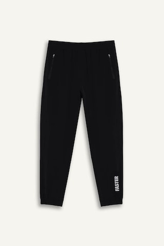 Defacto Slim Fit Dar Kesim Fermuar Cepli Siyah Erkek Eşofman Altı F1288ax/bk81 Siyah