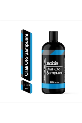 Edde Araba Araç Oto Cilalı Fırçasız Yıkama Şampuan Oto Yıkama Şampuanı Köpüğü 500 Ml Detailing