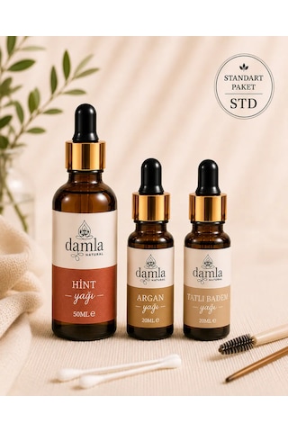 Biodamla Natural Eko Kaş & Kirpik Bakım Seti