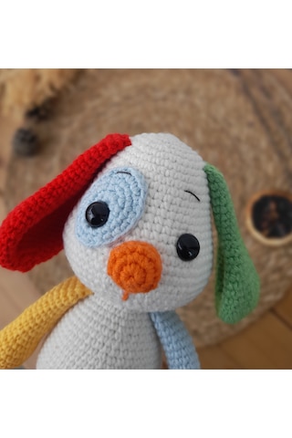 Amigurumi Köpek Oyuncak Çok Renkli