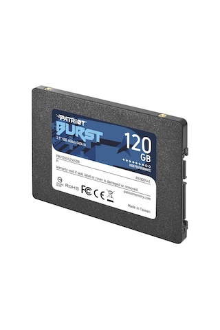 Patriot Burst PBU120GS25SSDR 2.5" 120 GB SATA 3 SSD