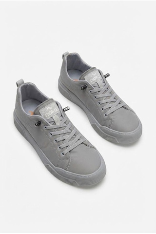 Fort Noka North Rahat Lastik Bağcıklı Sneaker Keten Erkek Ayakkabı GRİ