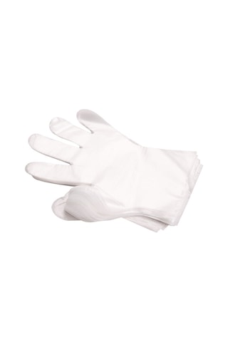 Sones 100 Adet Tek Kullanımlık Pvc Muayene Eldiveni Ev Tipi Şeffaf Dokunabilir Koruyucu Eldiven, Beden: S