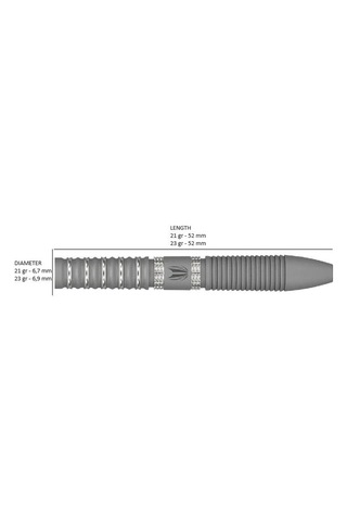 Target Gabriel Clemens G2 % 90 Tungsten Sp Çelik Uçlu Dart Oku