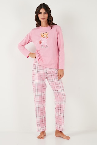 Lela Bayan Pijama Takımı 65723314 Pembe Pembe