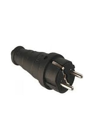 Monofaze Kauçuk Topraklı Erkek  Fiş