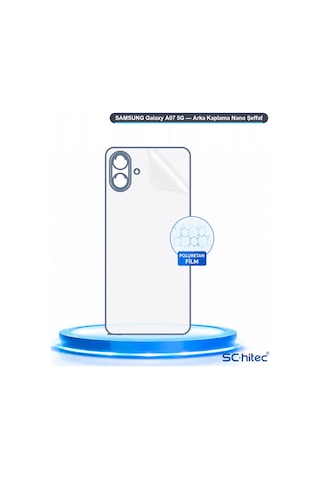 Schitec Samsung Galaxy Uyumlu A07 5g Arka Yüzey Nano Hidrojel Koruyucu