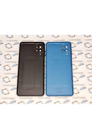 Samsung Uyumlu Galaxy A12 Kasa Arka Pil Batarya Kapağı (Yan Tuşlar)