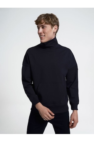LOFT Oversize Erkek Sweatshirt Lf2034797 Q1.v1 Siyah