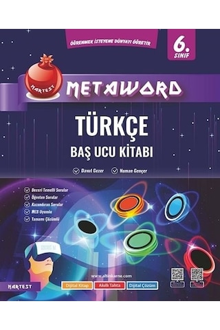 Nartest 6. Sınıf Türkçe Metaword Baş Ucu Kitabı Nartest Yayınları