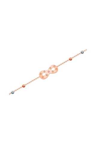 Tektaş - Altın 14 Ayar Sonsuzluk Bileklik N11.2148 Sarı Altın