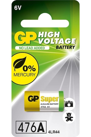 GP Super 476AF 4LR44 6V Blister Alkalin Pil
