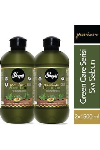 Sleepy Premium Green Care Serisi Sıvı Sabun 2x1500 ML