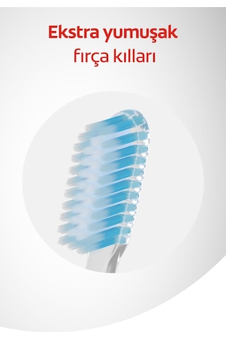 Colgate Mikro İnce Gelişmiş Derin Temizlik Ekstra Yumuşak Diş Fırçası 2'li + Fırça Kabı
