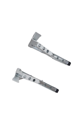 Şen Metal Mandallı Katlanabilir Masa Konsolu Beyaz 30cm 1çift Beyaz