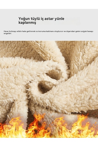 Sonbahar Ve Kış İçin Erkek Kapüşonlu Sweatshirt Haki