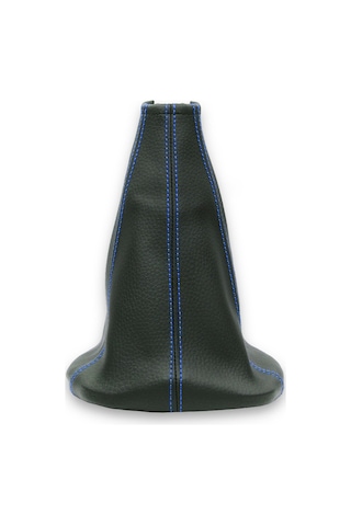 Volkswagen Passat Vites Körüğü Siyah Deri Mavi Dikiş