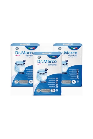 Dr. Marco Yetişkin Emici Külot XL 90'lı