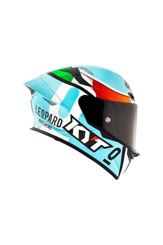 Tt-revo Kask Leopard Edıtıon Trıcolore Şeffaf Vizörlü Çok Renkli
