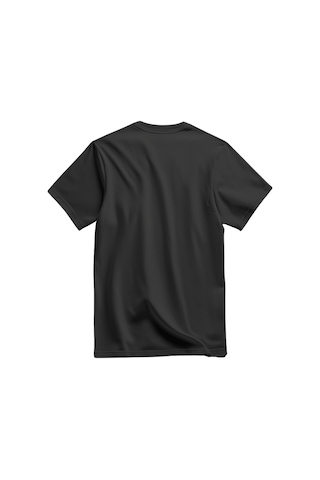 Unisex Kısa Kollu Hat Sanatı Ve Tarihi Kolaj Baskılı Tişört S - 2xl T300031 Siyah